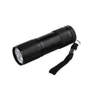 Kompakt UV-Taschenlampe 395NM Mini mit 9 LED