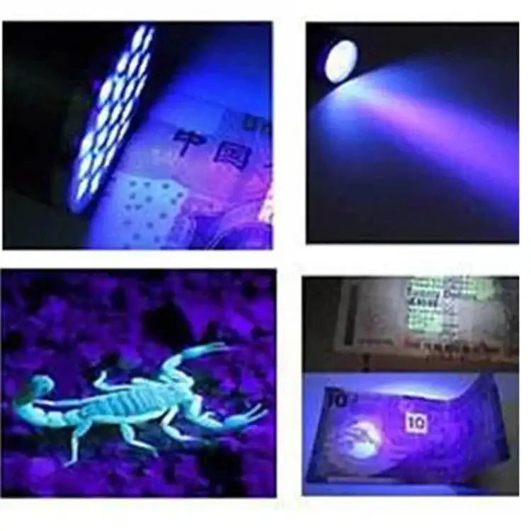 Kompakt UV-Taschenlampe 395NM Mini mit 9 LED