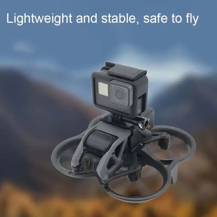 For DJI Avata CQT Upper Expansion Adapter Sports Camera Bracket - Action King