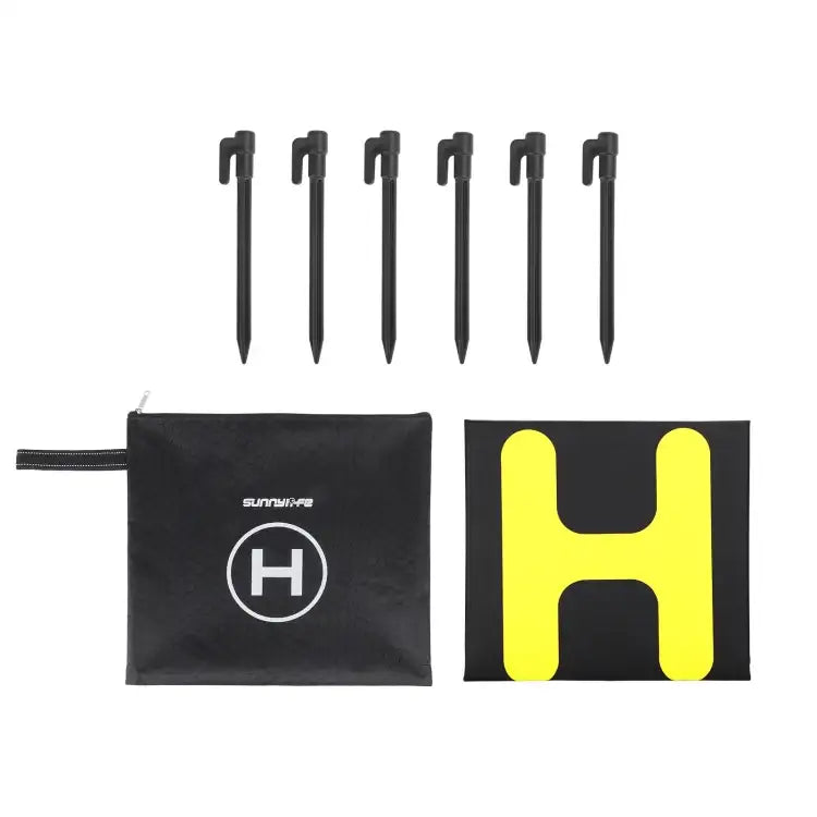 Sunnylife TJP11 80cm Hexagonal Double-sided Folding With Ground Spikes Drone Universal Apron - Action King
