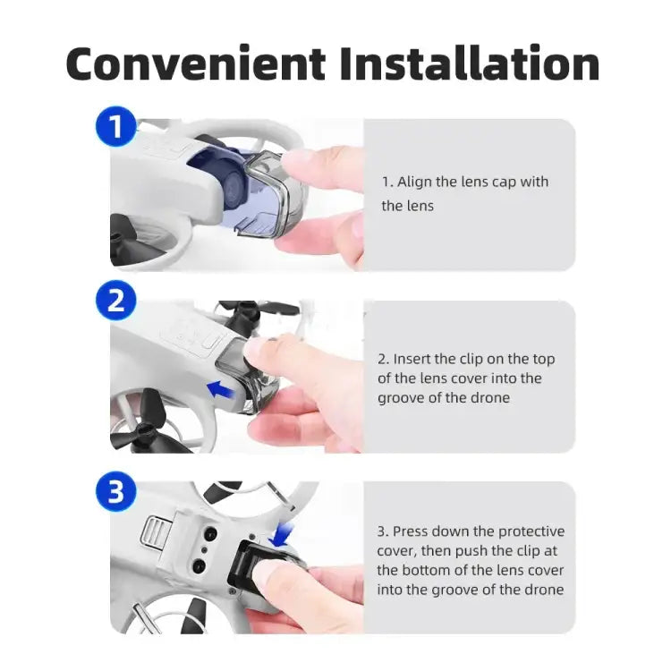 For DJI Neo Lens Protection Cover Gimbal Camera Dustproof Lens Cap - Action King