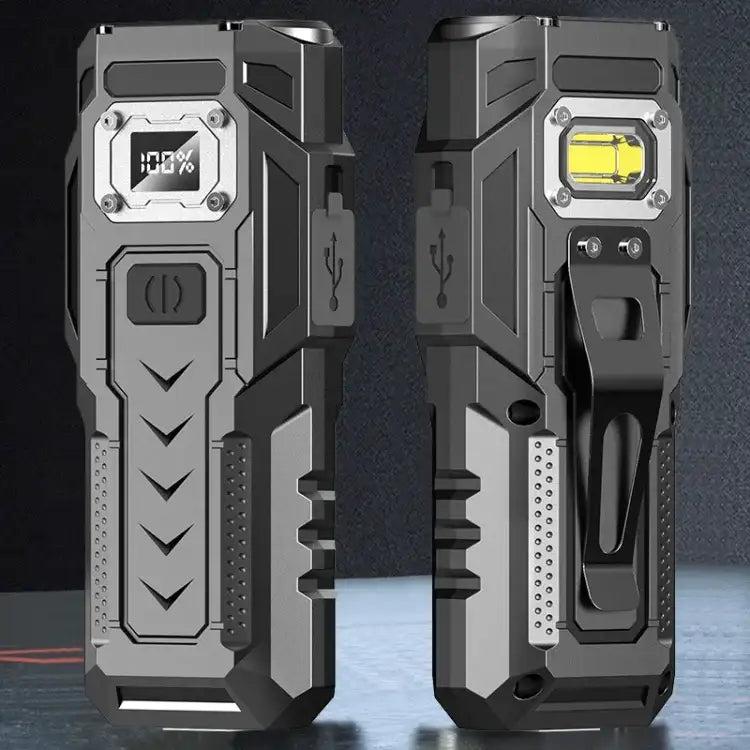 Mini Nyckellampa Magnet mit LCD Display