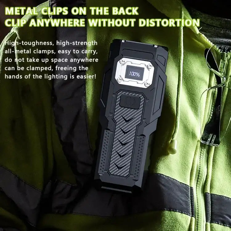 Mini Nyckellampa Magnet mit LCD Display