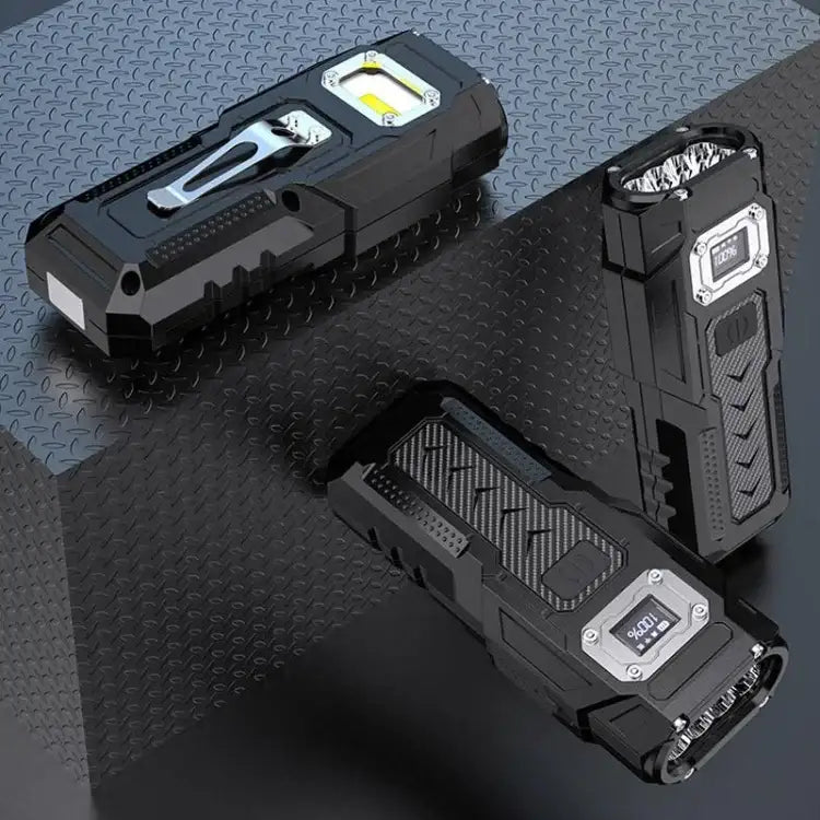 Mini Nyckellampa Magnet mit LCD Display