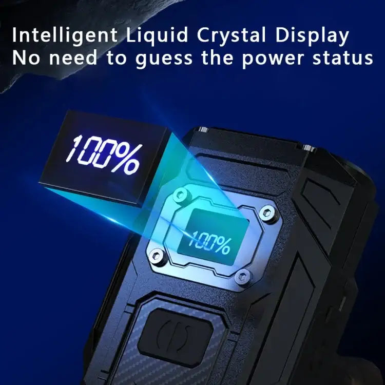 Mini Nyckellampa Magnet mit LCD Display