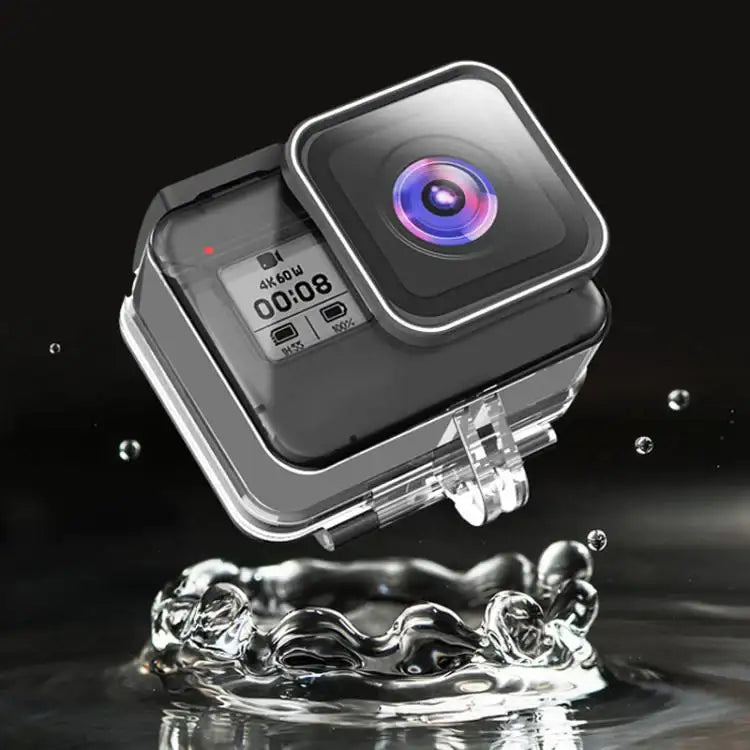 TELESIN For GoPro HERO8 Black 50m Waterproof Protective Case Diving Case Sports Camera Accessories - Action King