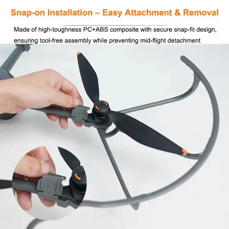 For DJI Mavic 4 Pro Drone CYNOVA Propeller Guards Quick Release Propellers Protector - Action King