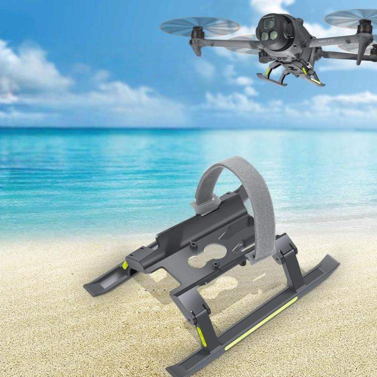 For DJI Mavic 4 Pro Drone YX Foldable Heightening Landing Gear with Reflective Strips - Action King