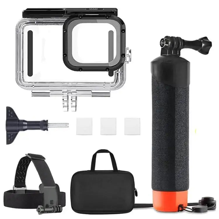 Waterproof Case Dive Accessory Kit For GoPro HERO13 Black /12 Black /11 Black /10 Black - Action King