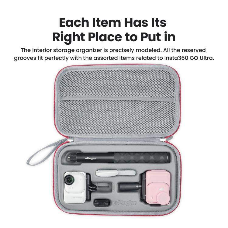 Högkvalitativ Insta360 GO Ultra väska för din kamera
