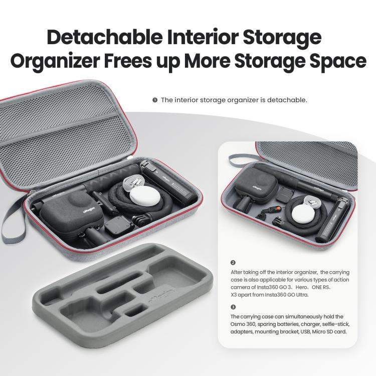 Högkvalitativ Insta360 GO Ultra väska för din kamera