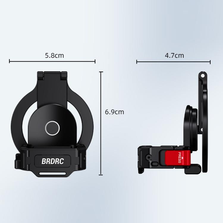 Magnetisk Mobilhållare med Cold Shoe för Osmo Pocket 3