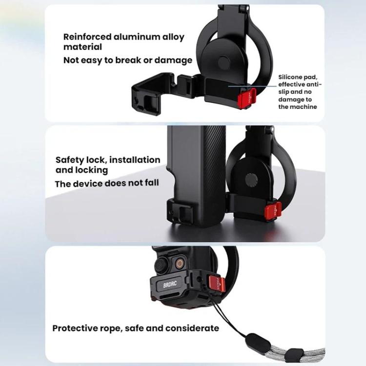 Magnetisk Mobilhållare med Cold Shoe för Osmo Pocket 3
