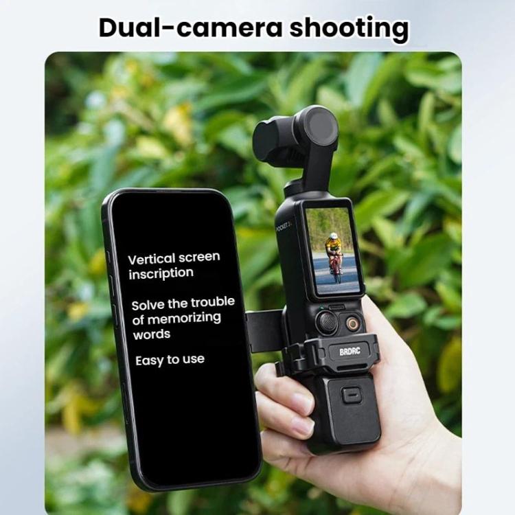 Magnetisk Mobilhållare med Cold Shoe för Osmo Pocket 3