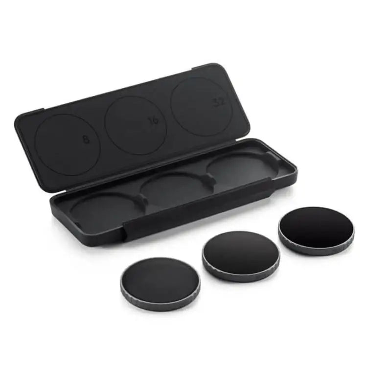 DJI Osmo Action 6 ND Filterset med ND8, ND16 och ND32 filter.