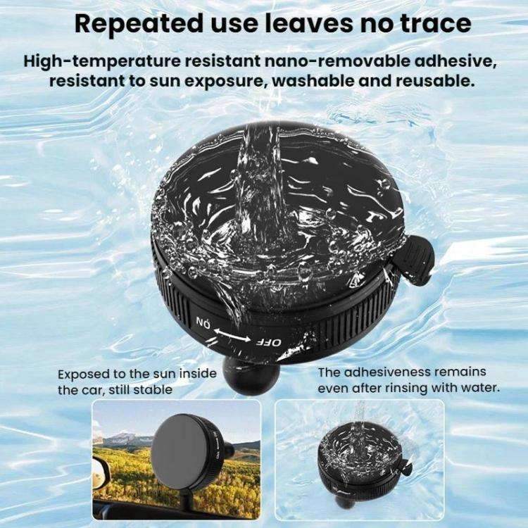 Flymile Car Suction Cup Mount - Flymile Sugkoppsmontering för Bil