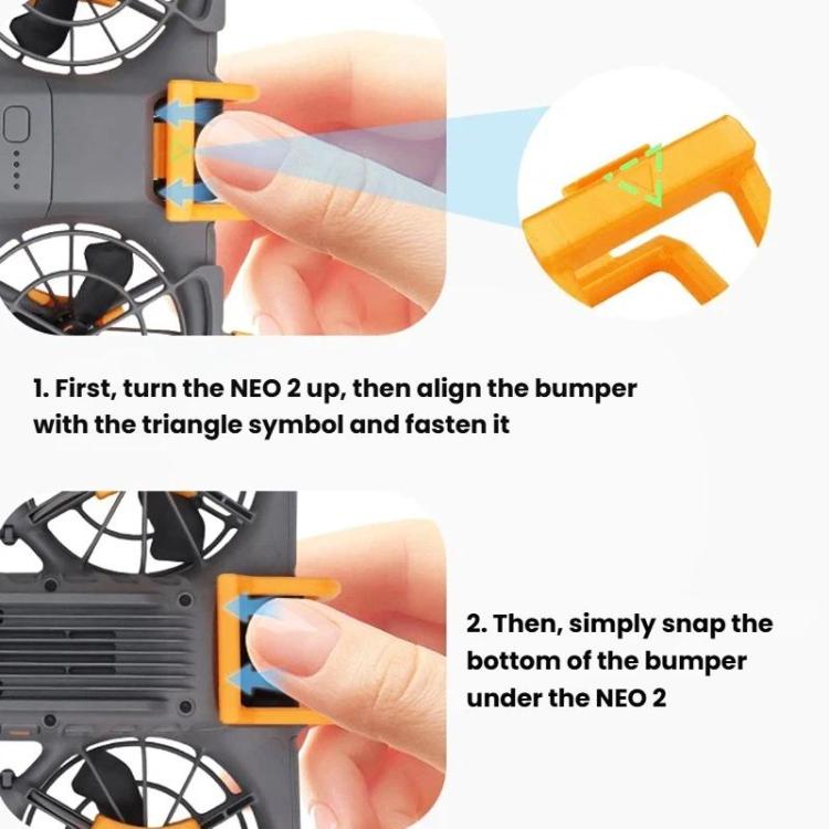 DJI Neo 2 CQT Skyddskit – 9 delar: Robust skydd för drönaren med extra hållbarhet.