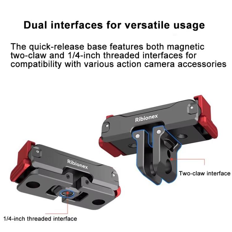 Dubbelsidigt Magnetfäste för DJI Osmo Action 6