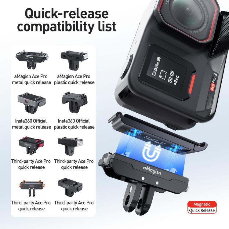 Insta360 Ace Pro Vertikal Batterilucka