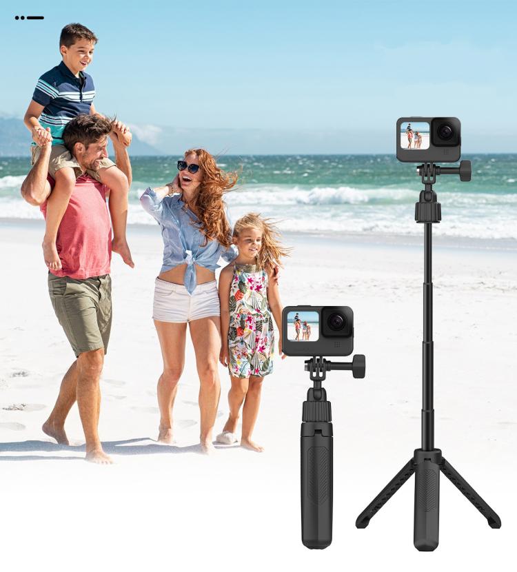 Stabilisera dina tagningar med ett Ministativ Actionkamera