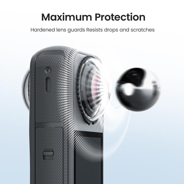 Insta360 X4 Objektivschutz v1 für optimalen Kameraschutz