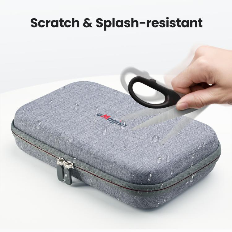 Osmo Action 6 hård väska: skyddar din kamera och tillbehör mot stötar och vatten under transport.