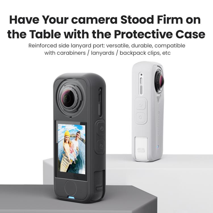 Insta360 X4 Silikonskal för Robust Kameraskydd
