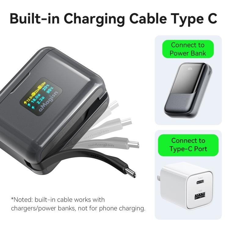 Insta360 X4 laddfodral v1 - Insta360 X4 Laddfodral med Färgdisplay