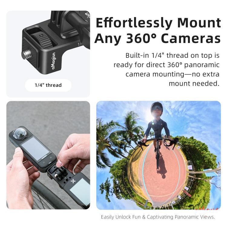 Säkra ditt äventyr med ett Actionkamera Cykelfäste