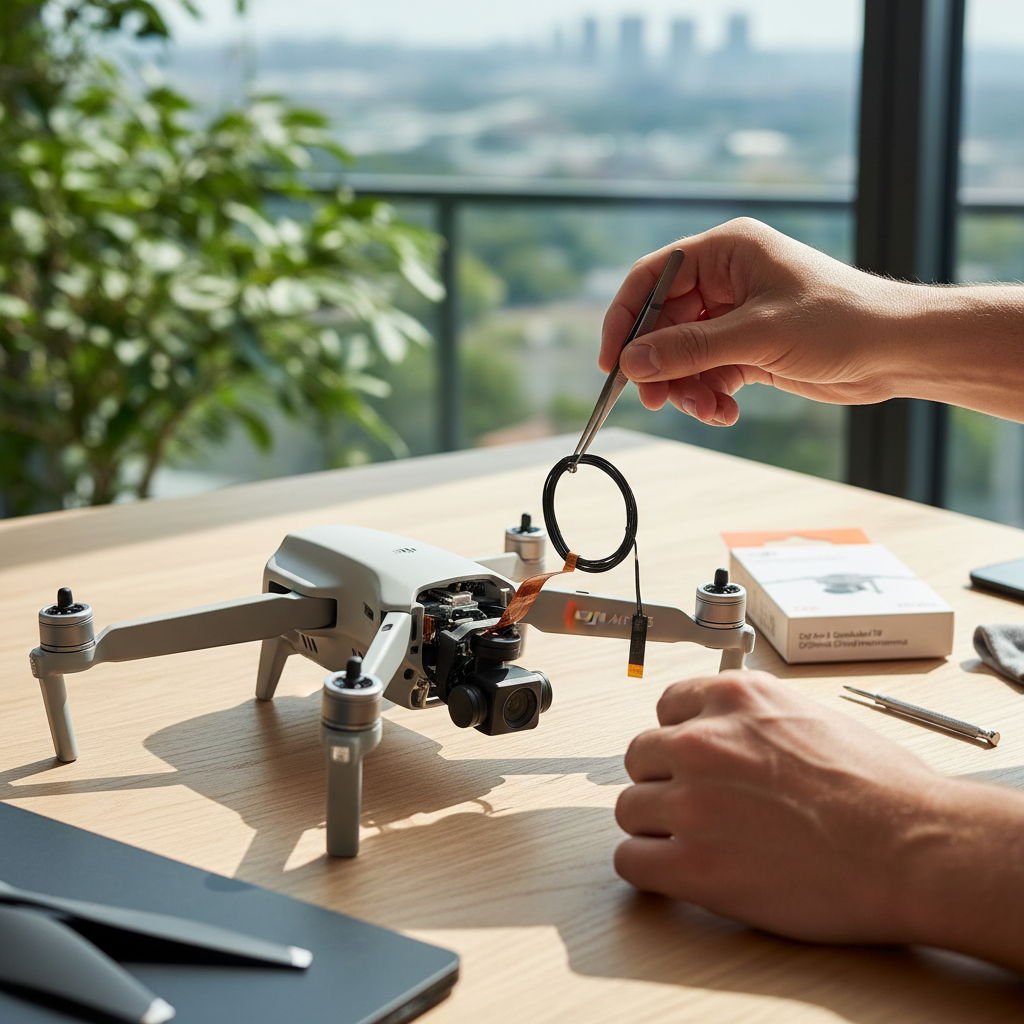 DJI Air 3 Gimbalkabel för Optimal Drönarprestanda (Produktbild (vit bakgrund))